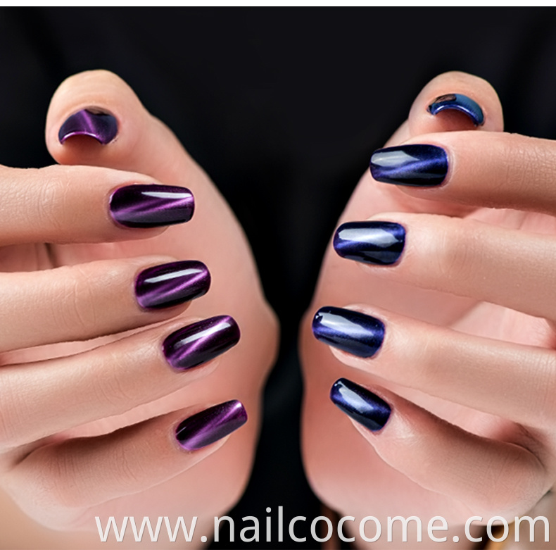 CCO Best price of high density cat eye gel nails